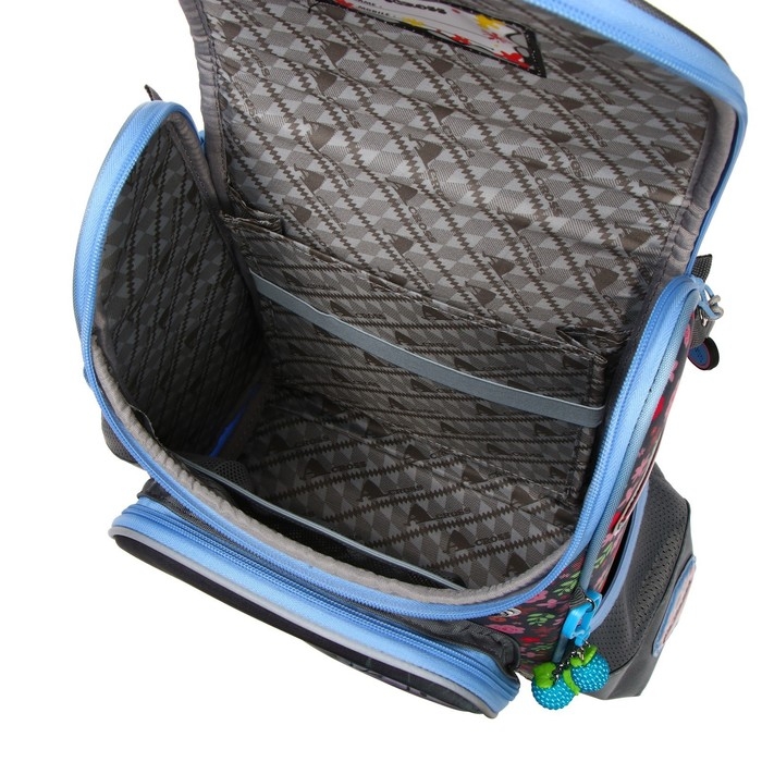 Ранец школьный Стандарт, раскаладной, 35 х 22 х 12 см, Across 191, наполнение: мешок, серый ACR22-191-9 Ранец школьный Стандарт, раскаладной, 35 х 22 х 12 см, Across 191, наполнение: мешок, серый ACR22-191-9