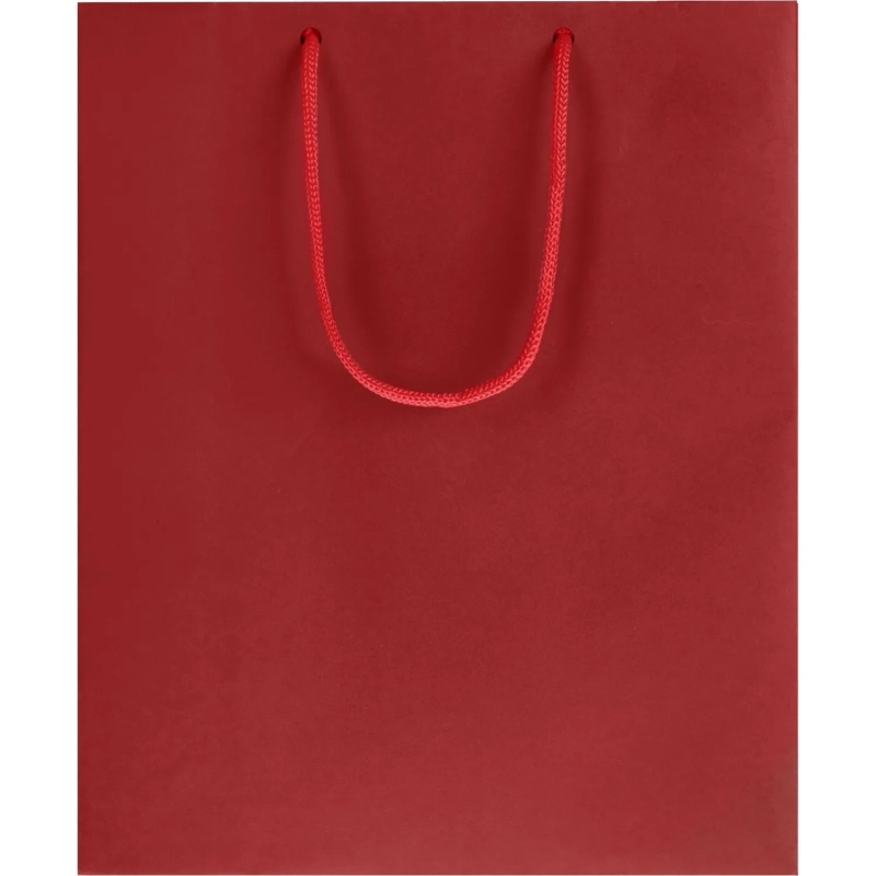 Пакет подарочный бумажный Wide, красный, 23х28х9,2см, 74440.50