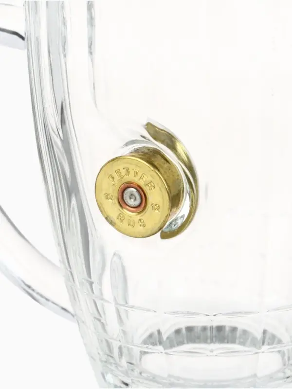 Кружка пивная &laquo;Непробиваемая&raquo;, с гильзой, 500 мл