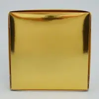 Коробка для конфет, кондитерская упаковка, 16 ячеек &laquo;Золотистая&raquo;, 18.9&times;18.9&times;3.8 см