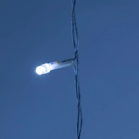 Электрогирлянда Дождь 2x2 м 400LED мерц. IP44 отсоед. нити хол.бел.HD-YW02