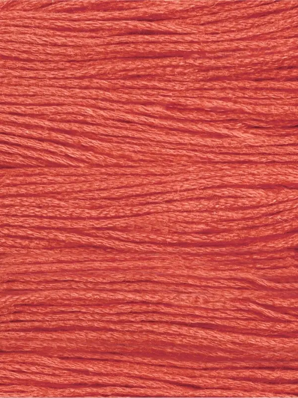 Нитки мулине №3712, 8&plusmn;1 м, набор 6 шт., тёмно-оранжевый