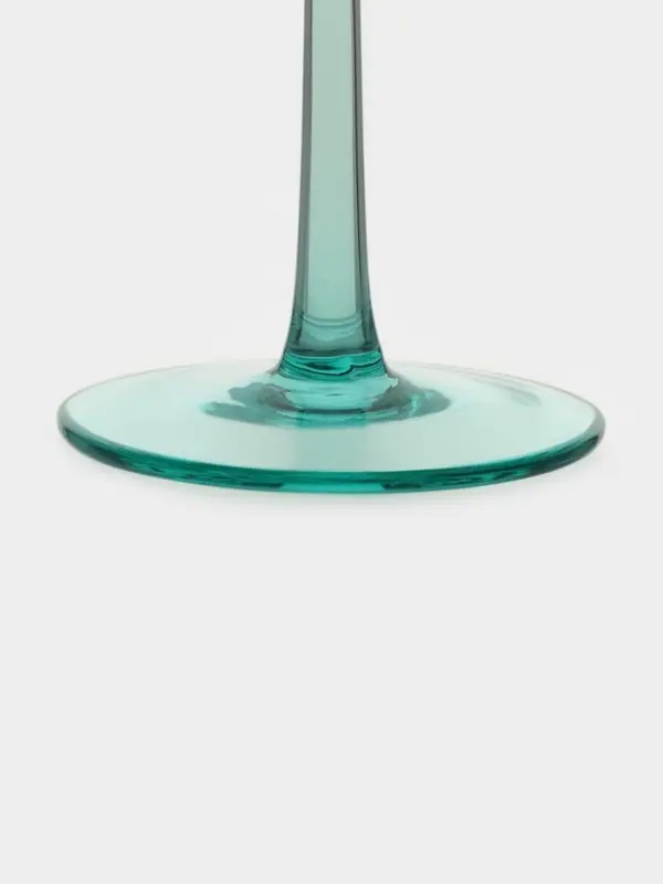 Бокал для шампанского Magistro &laquo;Дарио&raquo;, 180 мл, 5&times;27.5 см, стекло, бирюзовый