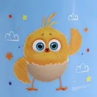 Кружка пластиковая 300 мл, &laquo;Цып-цып&raquo;