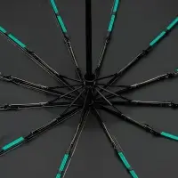 Зонт складной с УФ-защитой Ribstar, бежевый