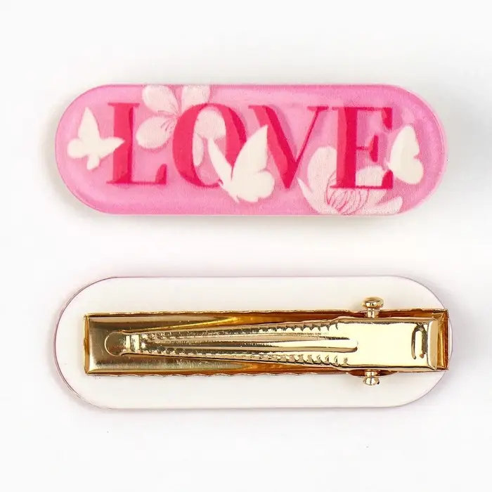 Заколка для волос LOVE, 4.5×1.5 см Заколка для волос LOVE, 4.5×1.5 см