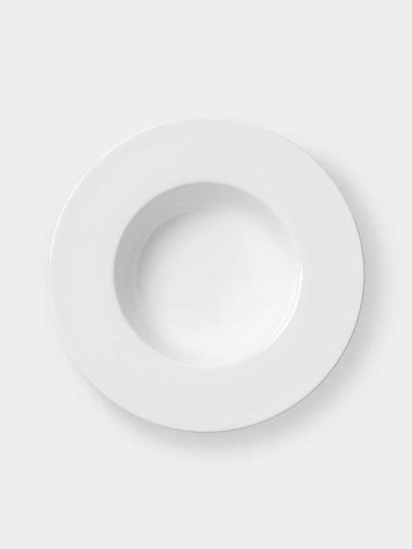 Тарелка для пасты Hanna Knövell, d=26.5 см, фарфор, белая