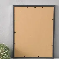 Фоторамка для фото 30х40 см "Oframe", пластик, серебро, (пластик экран)