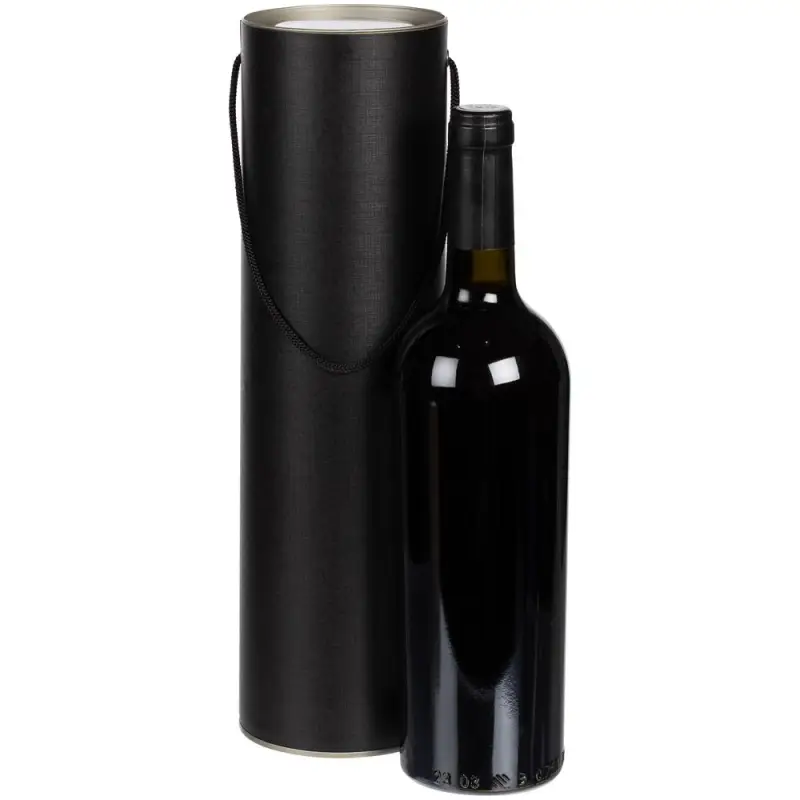 Тубус для бутылки Tinto, черный Тубус для бутылки Tinto, черный