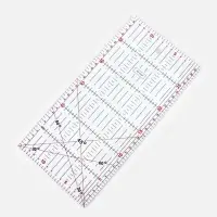 Линейка для квилтинга и пэчворка, 30&times;15 см, s=3 мм, МИКС