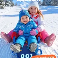 Ледянка Winter Star &laquo;Хохлома&raquo;, 90&times;40 см, толщина 1 см