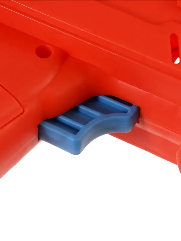 Генератор мыльных пузырей «Пистолет», световые эффекты, работает от батареек, красный