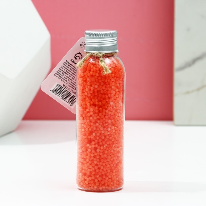 Жемчуг для ванны «Расцветай!», 75 г, аромат мангового смузи, ЧИСТОЕ СЧАСТЬЕ Жемчуг для ванны «Расцветай!», 75 г, аромат мангового смузи, ЧИСТОЕ СЧАСТЬЕ