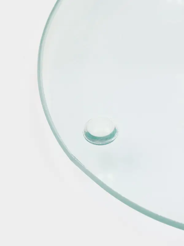 Подставка для торта Доляна &laquo;Фруктовый лёд&raquo;, d=32 см, вращающаяся. стекло, разноцветная