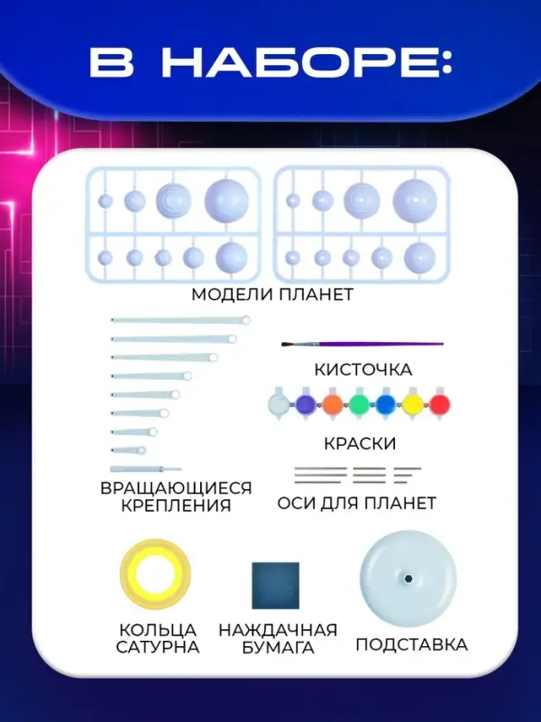 Набор для опытов &laquo;Планетарий&raquo;, ФИКСИКИ
