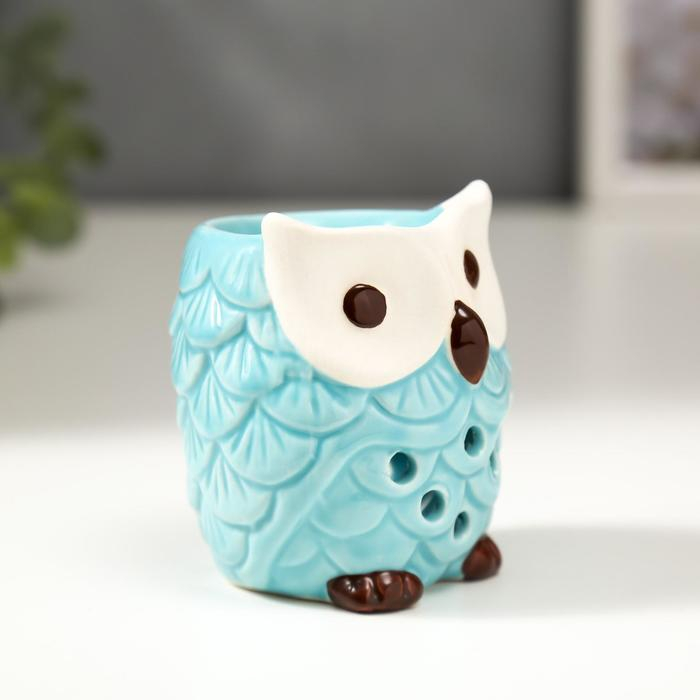 Аромалампа керамика Аромалампа керамика "Совушка" МИКС 7х5,5х6 см