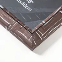 Фоторамка пластик 30х40 см "Моррис" тёмно-коричневый 46х36х2 см