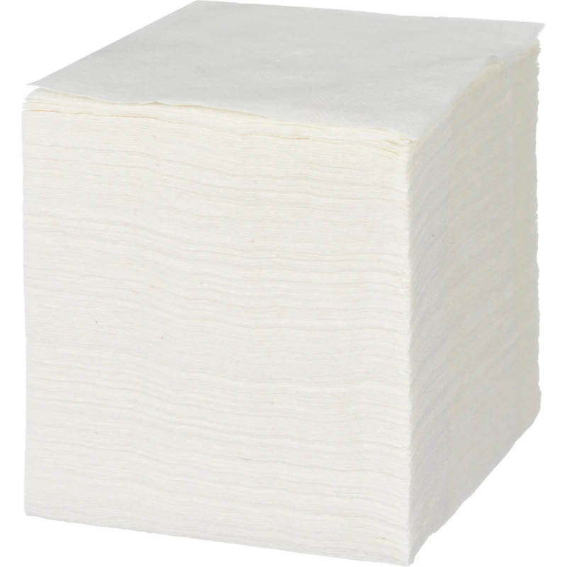 Салфетки бумажные Protissue 1сл 23х23 белые 500шт в уп С211