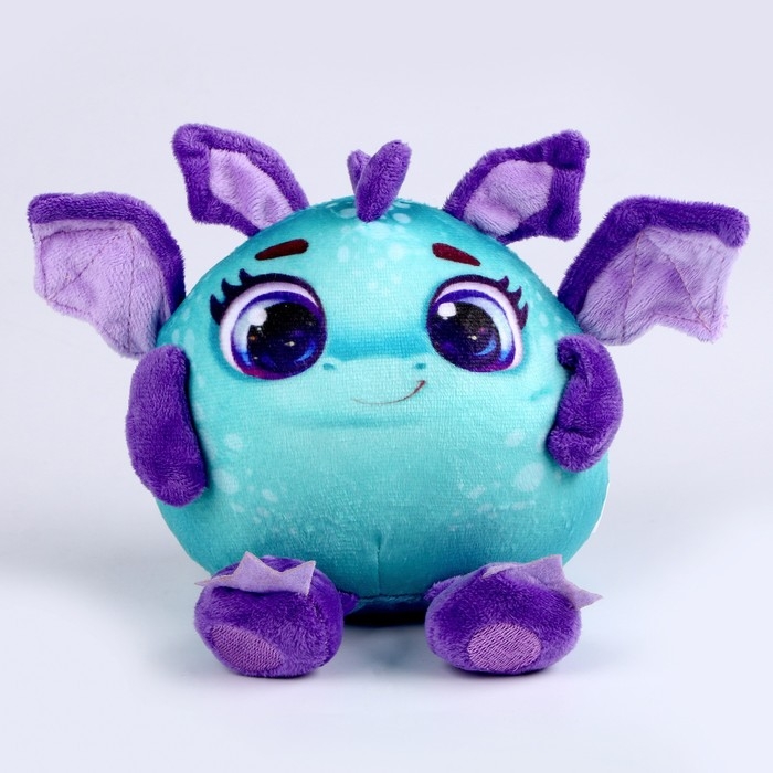 Мягкая игрушка «Дракон», фиолетово-зелёный, 15 см Мягкая игрушка «Дракон», фиолетово-зелёный, 15 см