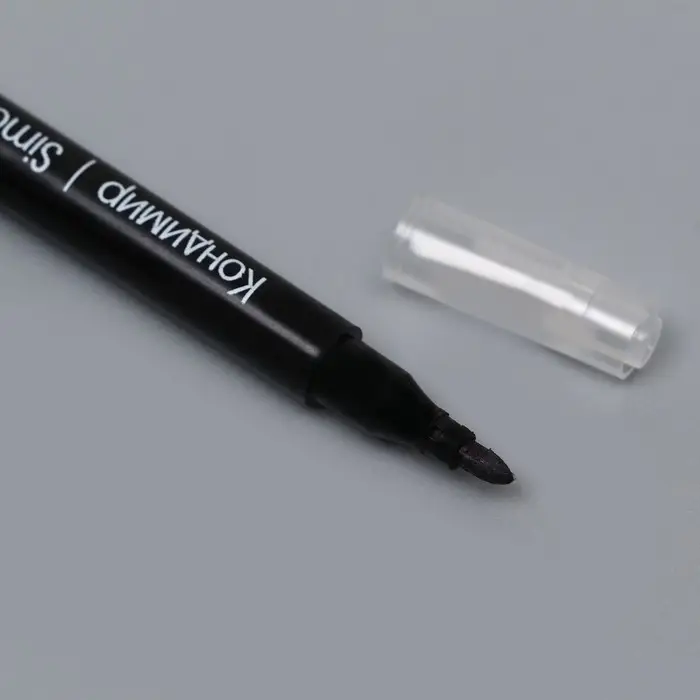 Фломастер пищевой, черный, 1 шт