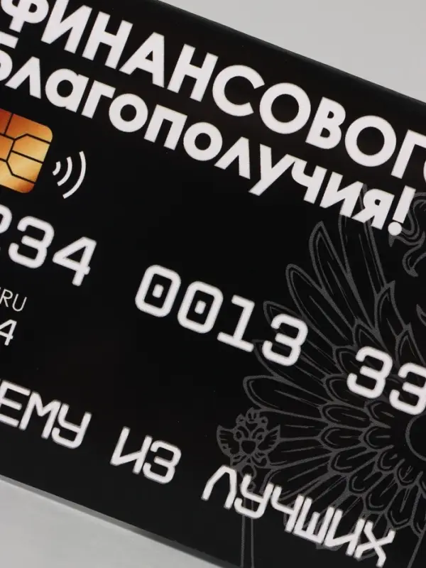 Конверт для денег &laquo;Финансового благополучия!&raquo;, 16&times;8 см