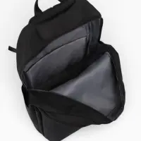 Рюкзак, водонепроницаемое дно, 2 отделения, 3 кармана, 31&times;15&times;45 см, чёрный