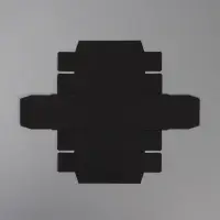 Коробка под бижутерию, упаковка, «Черная», 10 х 5 х 3 см