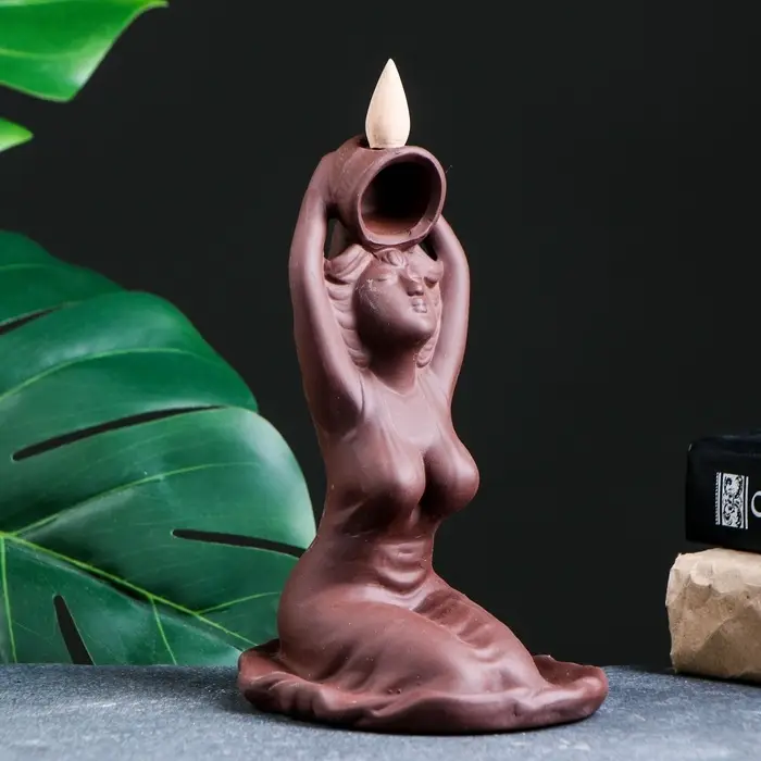 Подставка для благовоний TAKE IT EASY &laquo;Омовение Джии&raquo;, стелющийся дым, 18&times;13 см