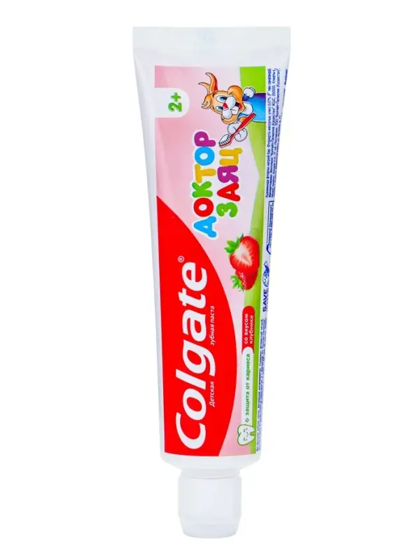 Зубная паста Colgate &laquo;Доктор Заяц&raquo;, со вкусом клубники, 50 мл