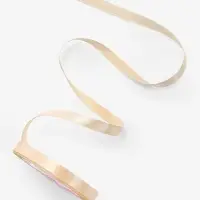 Лента атласная "Квадраты", 15мм, 23&plusmn;1м, цвет чёрный