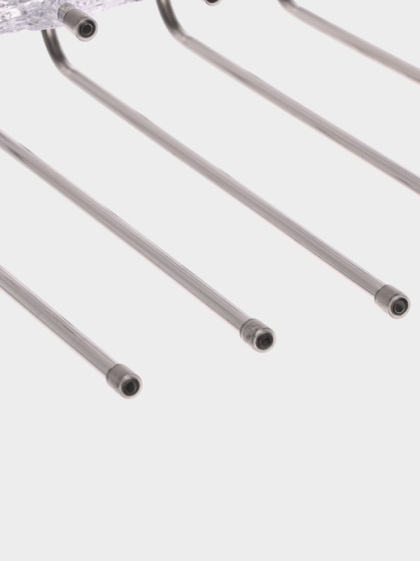 Вешалка для брюк многоуровневая, трансформер, 30,5х32х7,5, 5 уровней, прозрачная Вешалка для брюк многоуровневая, трансформер, 30,5х32х7,5, 5 уровней, прозрачная