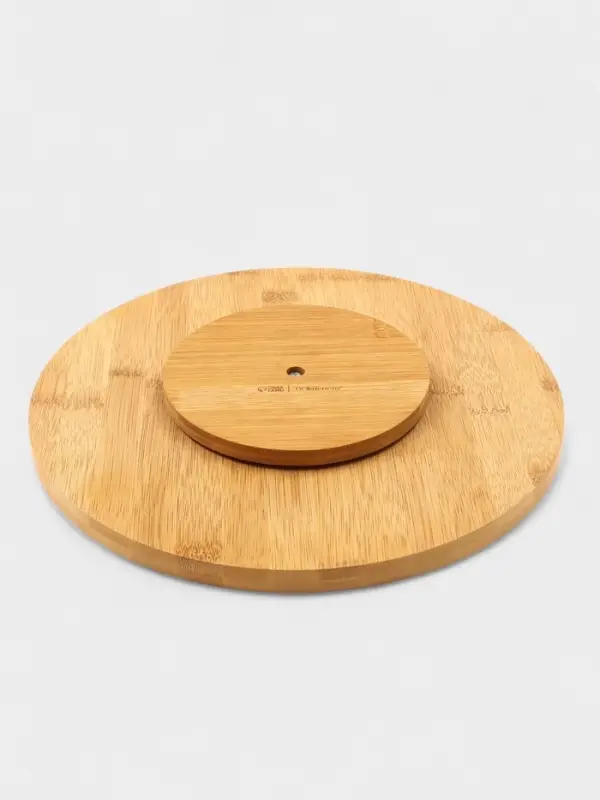 Подставка для подачи крутящаяся BellaTenero, d=30 см, бамбук