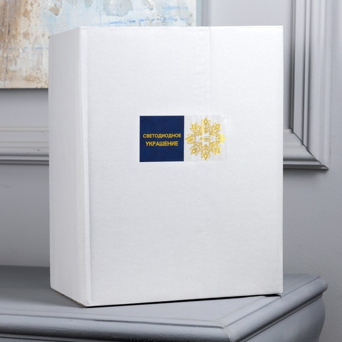 Фигура акриловая «Динозавр» 30 см, 40 LED, 220 В, свечение белое Фигура акриловая «Динозавр» 30 см, 40 LED, 220 В, свечение белое