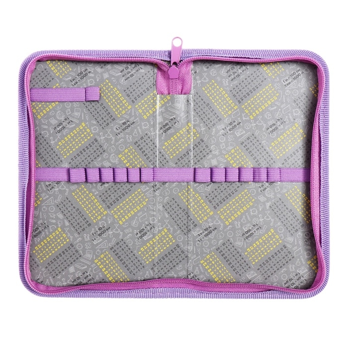 Пенал 1 секция 115 х 205 х 30 мм, Calligrata  Пенал 1 секция 115 х 205 х 30 мм, Calligrata "Зайка", ламинированный картон