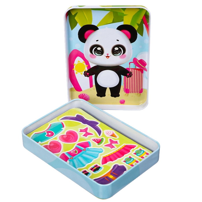 Магнитный набор «Жаркие каникулы», в жестяной коробке Магнитный набор «Жаркие каникулы», в жестяной коробке