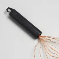 Гирлянда &laquo;Конский хвост&raquo; 10 нитей по 2 м, IP20, медная нить, 200 LED, свечение тёплое белое, 12 В