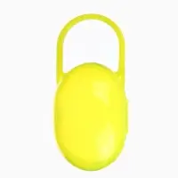 Контейнер для хранения и стерилизации детских сосок и пустышек, желтый