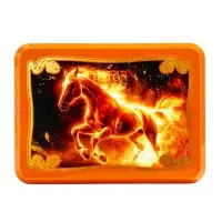 Чай чёрный новогодний HYTON «Шкатулка оранжевая: огненная лошадь», 50 г