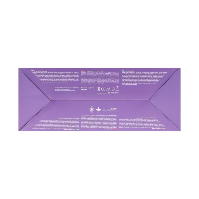 Утюг Centek CT-2319, 2400 Вт, керамика, 480 мл, капля-стоп, пар. удар, бело-синий Утюг Centek CT-2319, 2400 Вт, керамика, 480 мл, капля-стоп, пар. удар, бело-синий