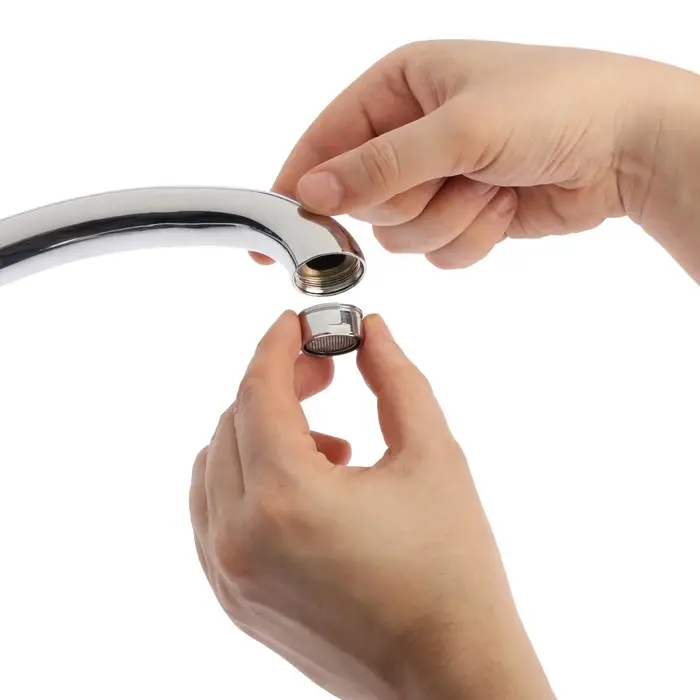 Аэратор ZEIN, наружная резьба, d=24 мм, сетка металл, корпус металл, цвет хром Аэратор ZEIN, наружная резьба, d=24 мм, сетка металл, корпус металл, цвет хром