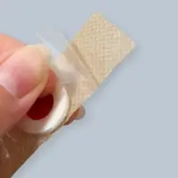 Пластырь для ног, набор - 12 шт., на клеевой основе, бежевый