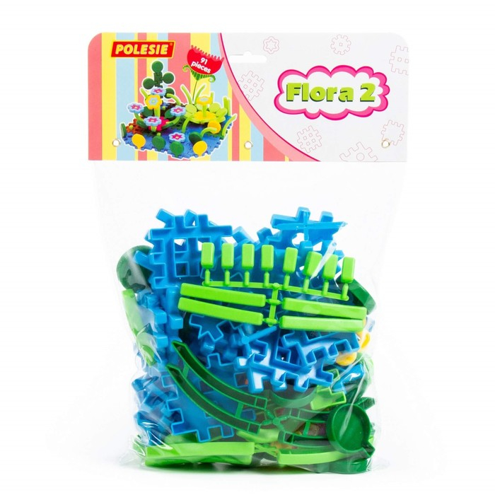 Конструктор «Флора 2», 91 элемент Конструктор «Флора 2», 91 элемент