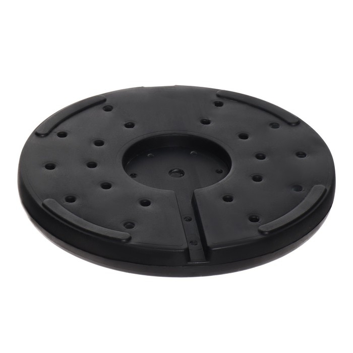 Стойка ограждения сер с вытяжной лентой-180см БЕЛ,высота-90см,d- 6см,напольный d-32см