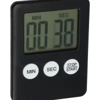 Таймер кухонный &laquo;Соломон&raquo; на магните, электронный, с настольной подставкой, 5.3&times;7 см