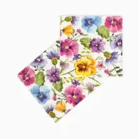 Салфетки бумажные двухслойные &laquo;Полевые цветы&raquo;, 33 х 33, 12 шт