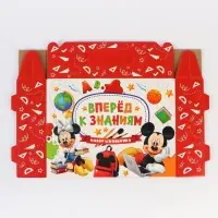 Коробка складная «Вперёд к знаниям», Микки Маус, 33,7 х 25,7 х 7,9 см Коробка складная «Вперёд к знаниям», Микки Маус, 33,7 х 25,7 х 7,9 см