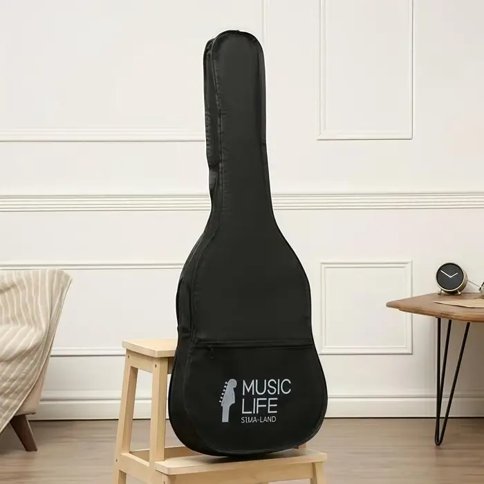 Чехол для гитары Music Life, черный, 96&times;36 см