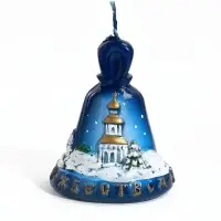 Свеча декоративная &laquo;Колокольчик Рождественский&raquo;, 6&times;6&times;7 см