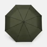Зонт складной Cloudex, зеленый (хаки)