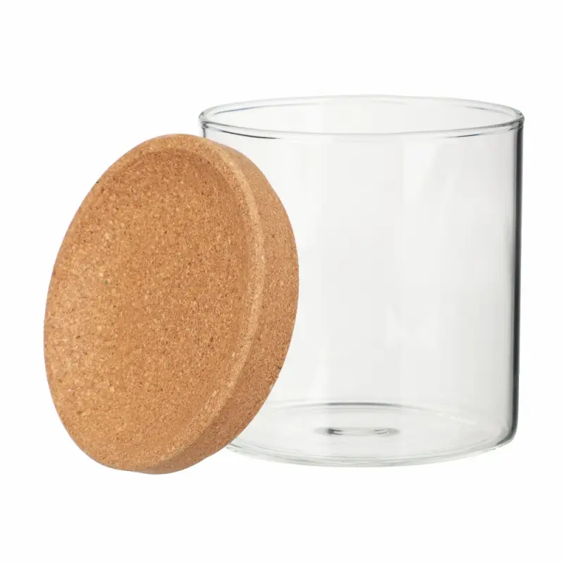 VETTA ЭКО Набор банок для хранения, 2шт., 300мл, 18х9,6х10см, стекло, пробка